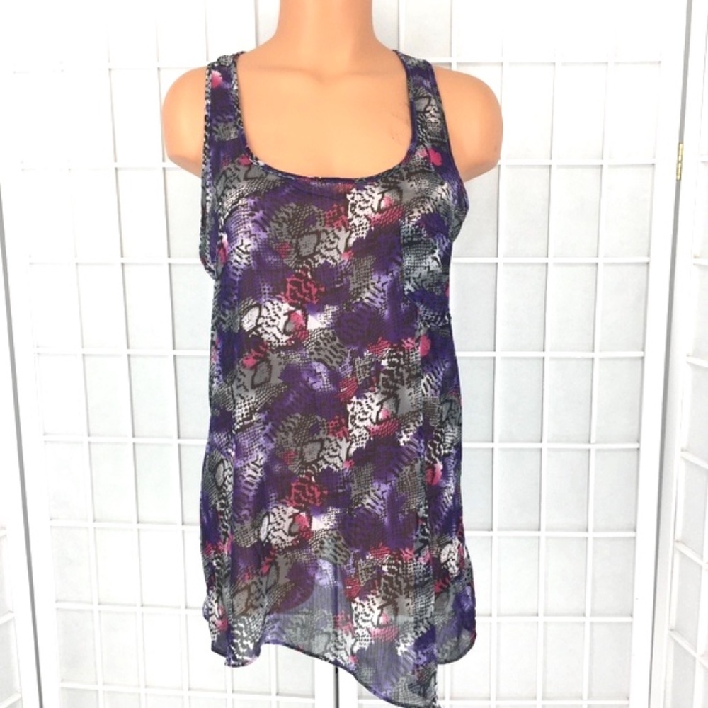 Miley Cyrus Max Azria Racerback Top - Picture 6 of 8